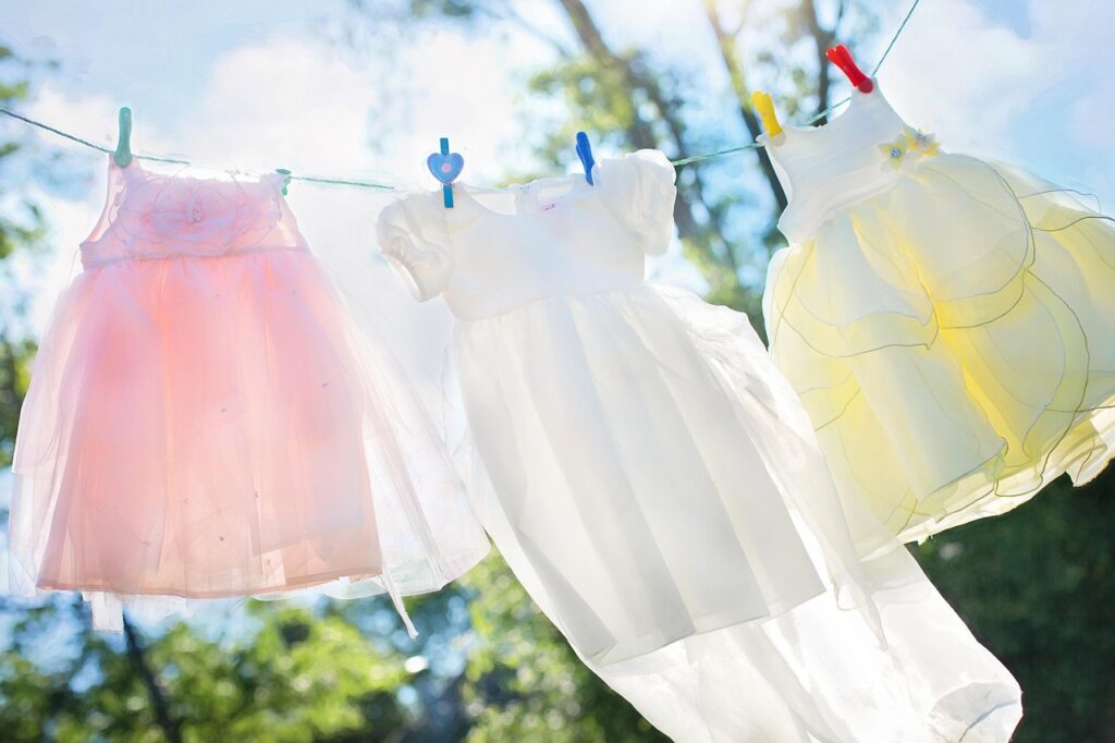 脇部分だけをすぐ乾かす服の干し方は？